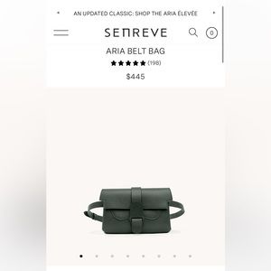 NWOT: Senreve Aria Belt Bag